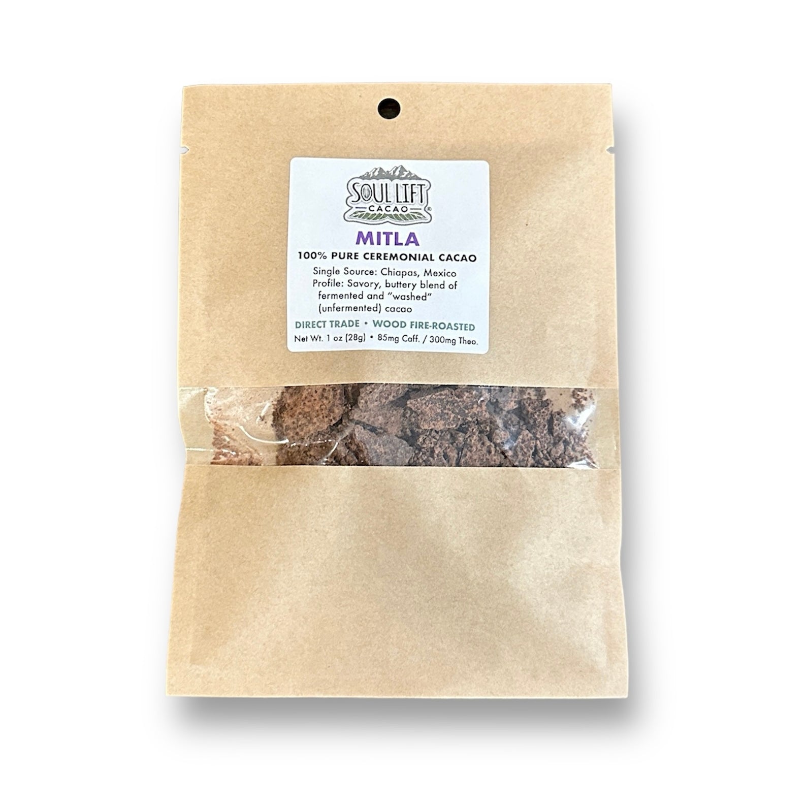 Mitla 100% Pure Ceremonial Cacao Paste from Mexico