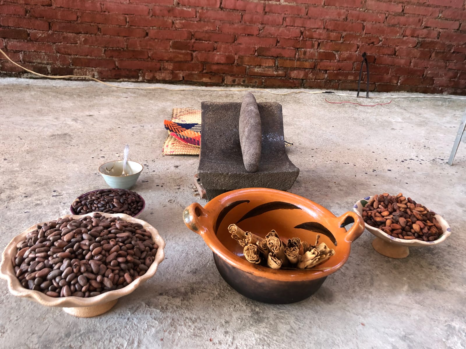 mitla traditional cacao demonstration