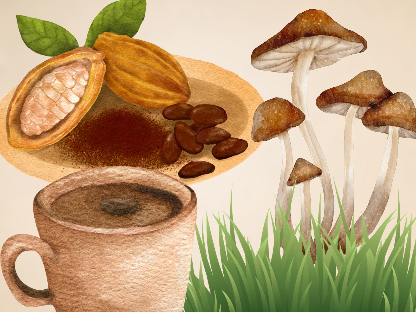 Ceremonial Cacao and Psilocybin Mushrooms: Historical Overlap and Therapeutic Synergy