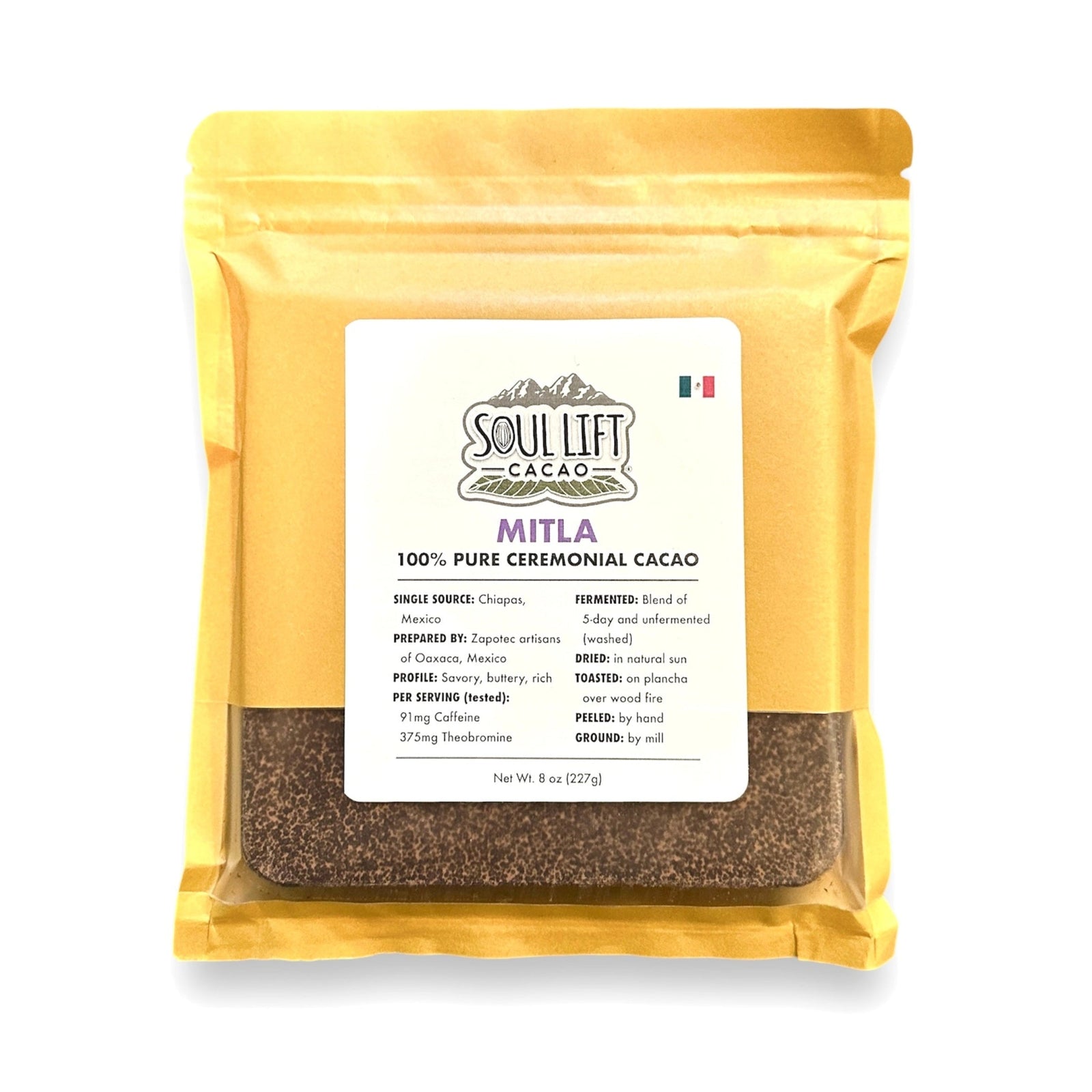 Mitla 100% Pure Ceremonial Cacao Paste from Mexico