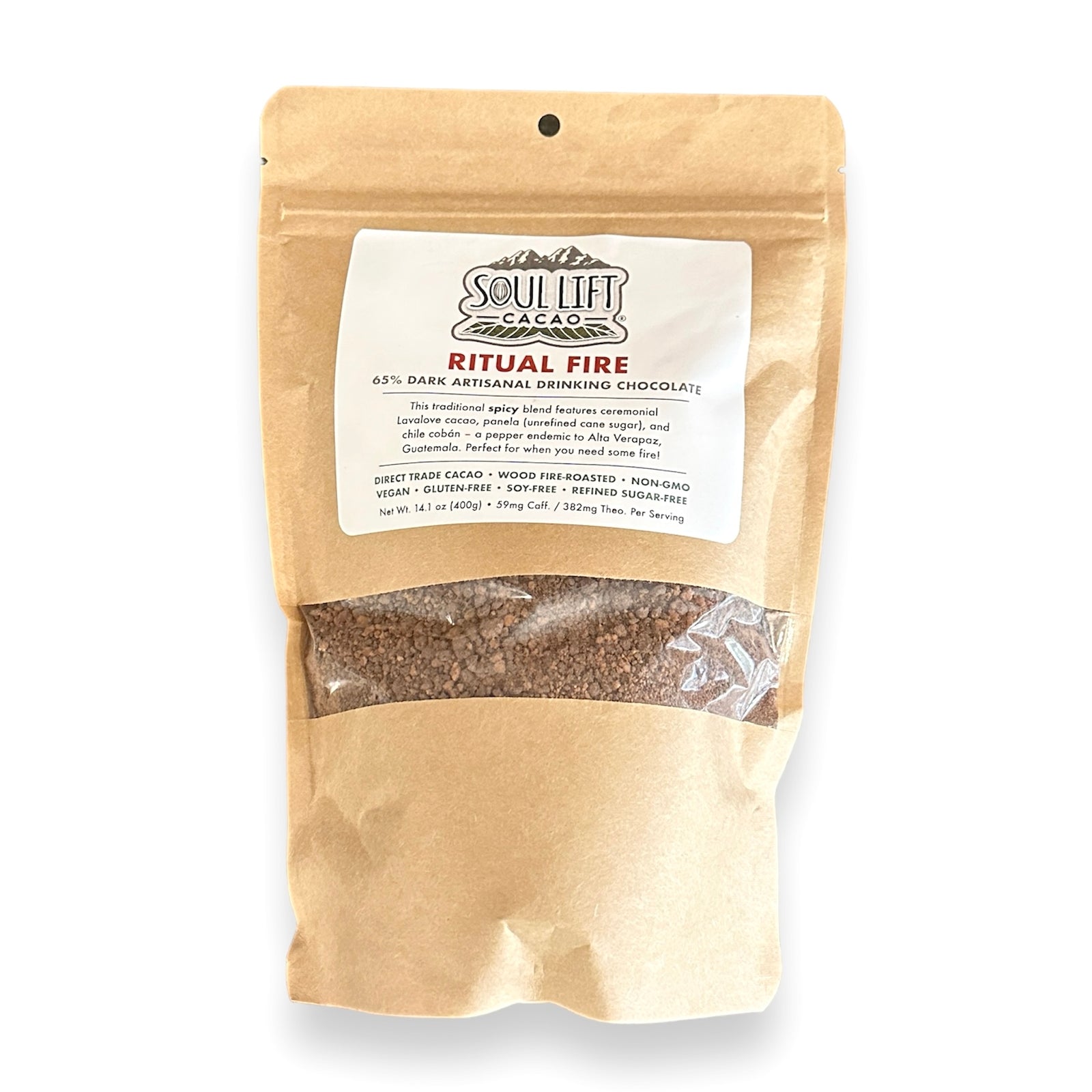 CLEARANCE: Ritual Fire 65% Dark Drinking Chocolate with Cobanero Chili