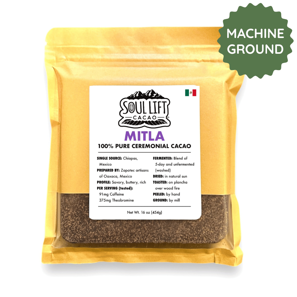 Mitla 100% Pure Ceremonial Cacao Paste from Mexico