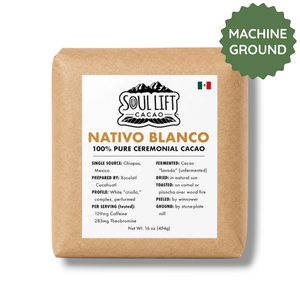 Nativo Blanco 100% Pure Ceremonial Cacao from Mexico