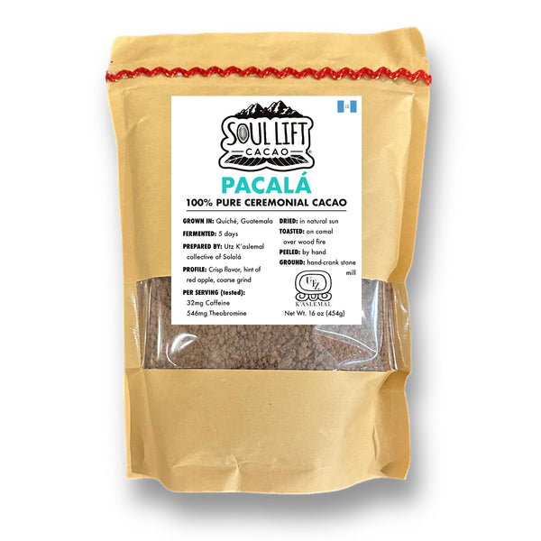 Pacalá 100% Pure Ceremonial Cacao from Guatemala - Soul Lift Cacao