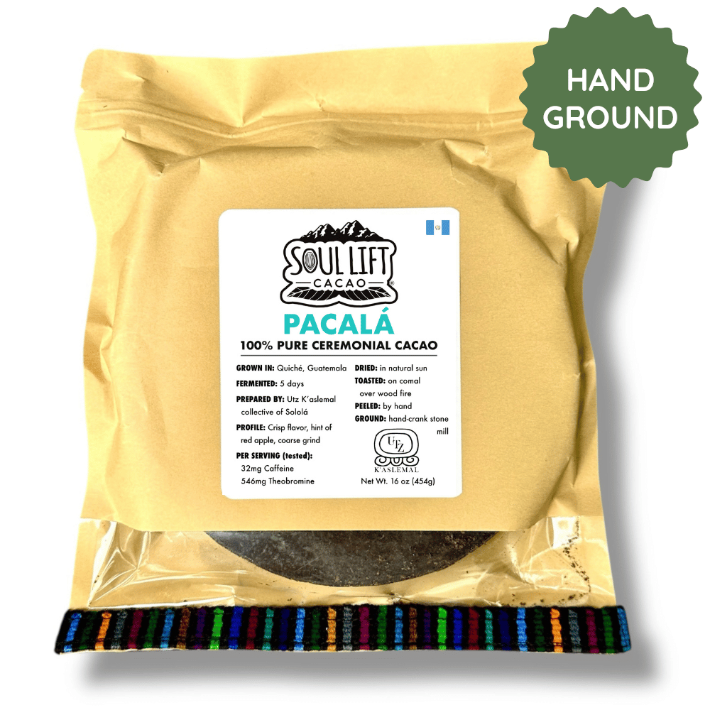 Pacalá 100% Pure Ceremonial Cacao Paste from Guatemala