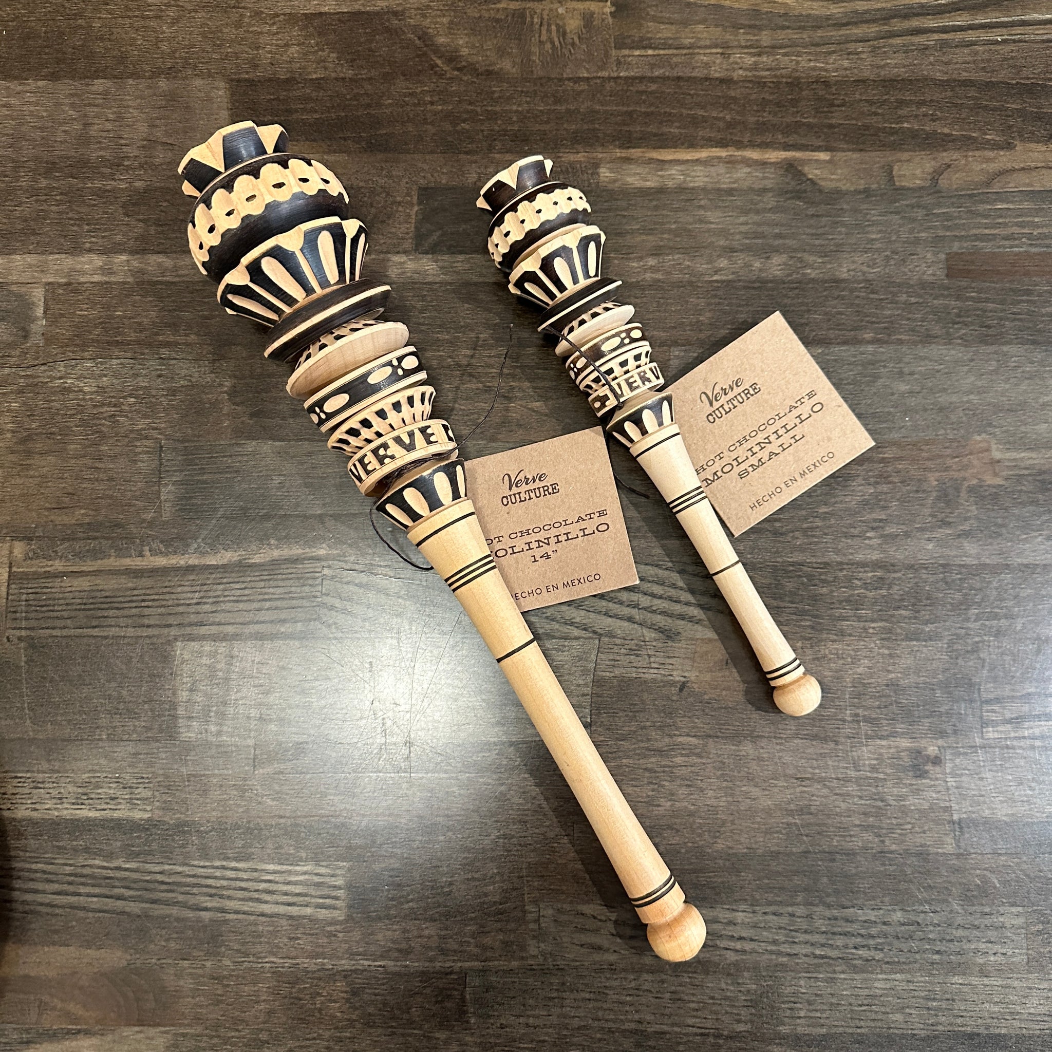 Wooden Mexican Molinillo Whisk – Cultural Elements