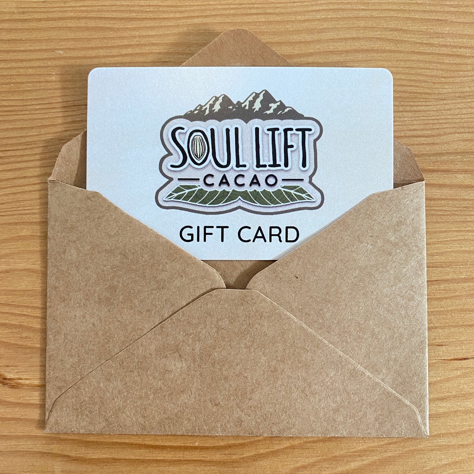 Tarjeta regalo Soul Lift Cacao 